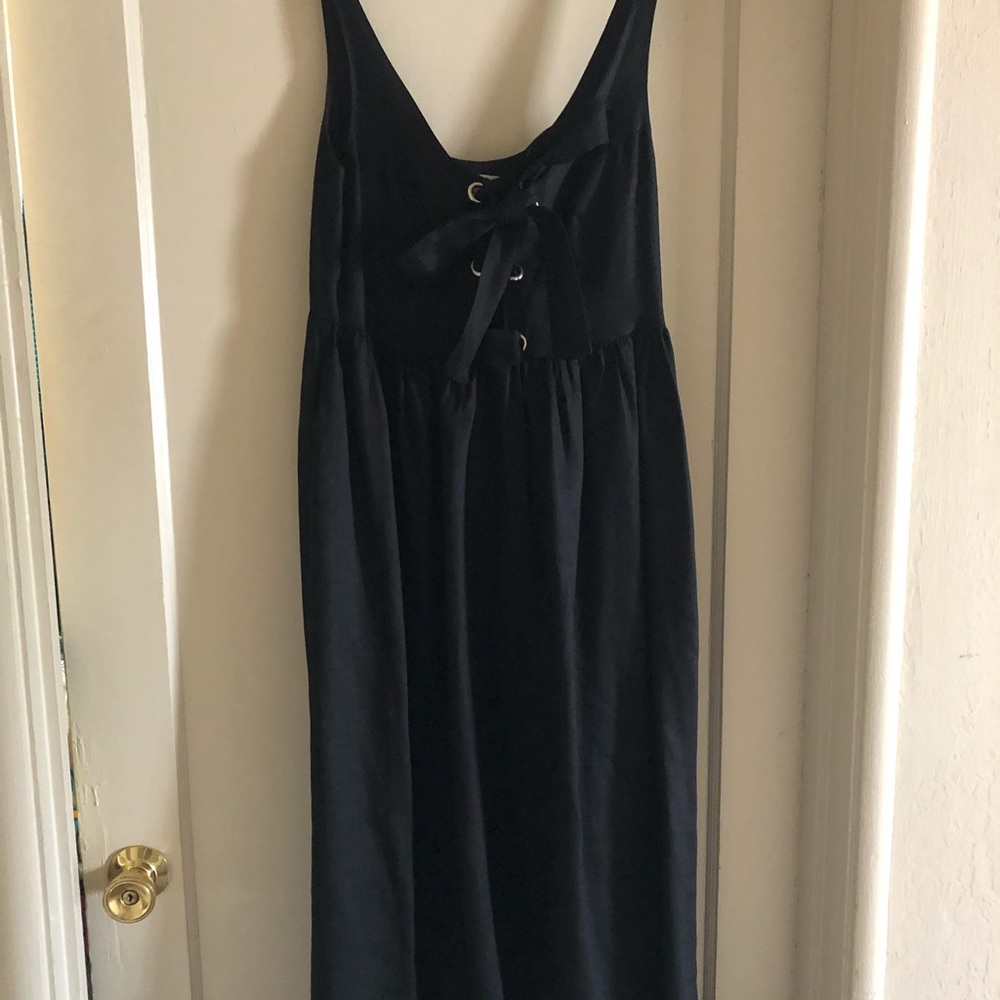 Mara Hoffman Organic Linen Lace Up Dress, sz 10